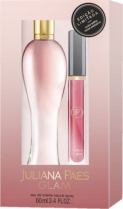 Conjunto Glam Juliana Paes Feminino - Eau de Toilette 60ml + Gloss