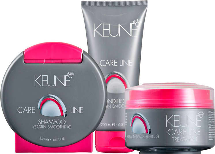 Keune Keratin Smoothing Treatment Kit (3 Produtos)