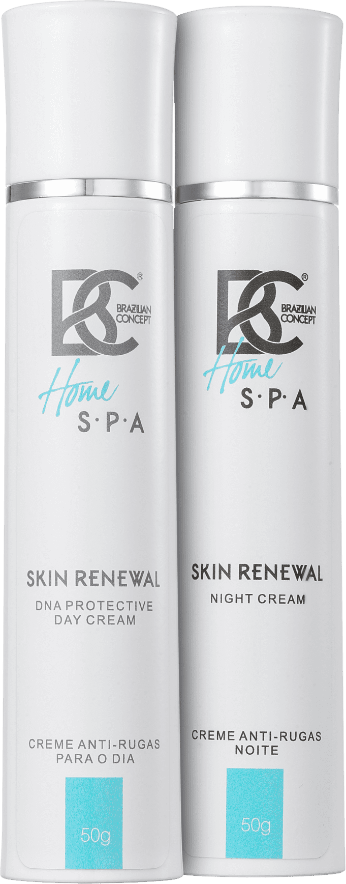 Kit Brazilian Concept Skin Renewal DNA Protective Day and Night (2 produtos)
