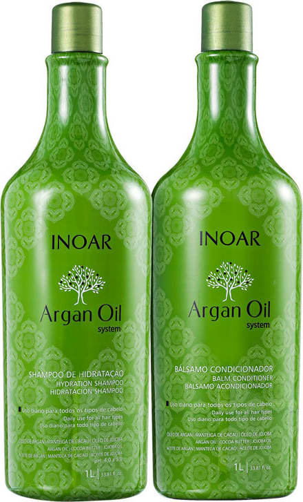Kit Argan Oil (shampoo e condicionador) - 1L