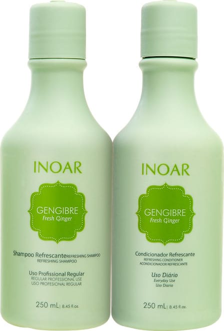 Kit Duo Gengibre Fresh Ginger (shampoo e condicionador) - 250ml