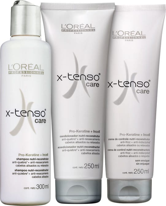Kit L'Oréal Professionnel X-Tenso Care Discipline (3 Produtos)