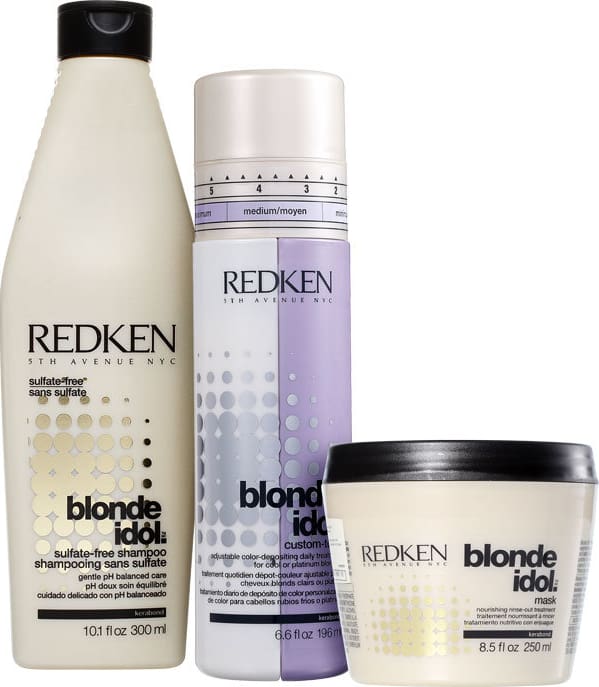 Kit Redken Blonde Idol Color Protection (3 Produtos)
