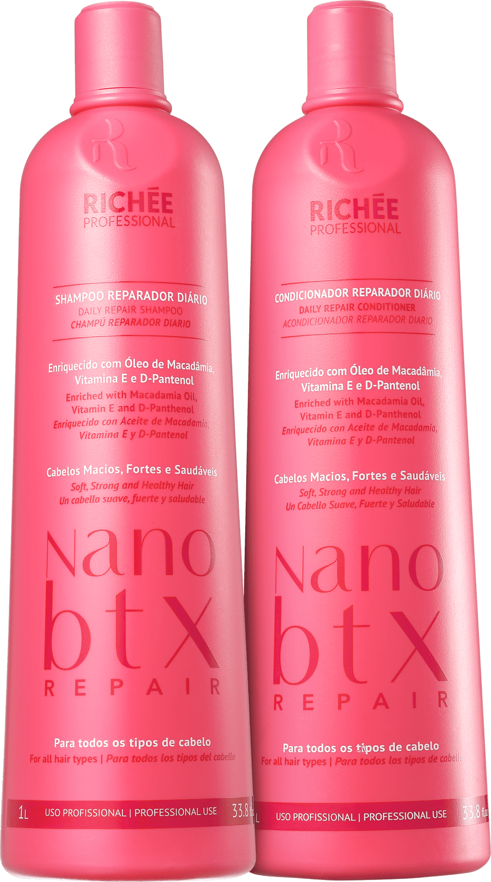 Kit Richée Professional Nano Botox Repair Duo Salão (2 Produtos)