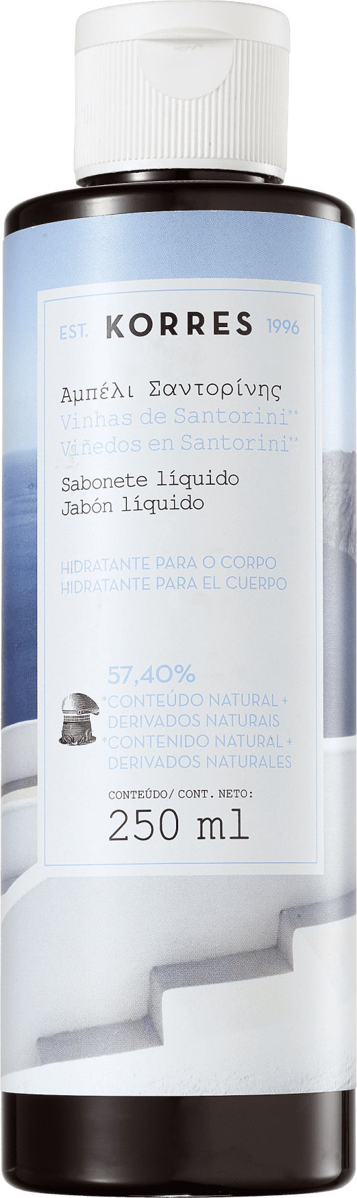 Korres Vinhas de Santorini - Sabonete Líquido 250ml