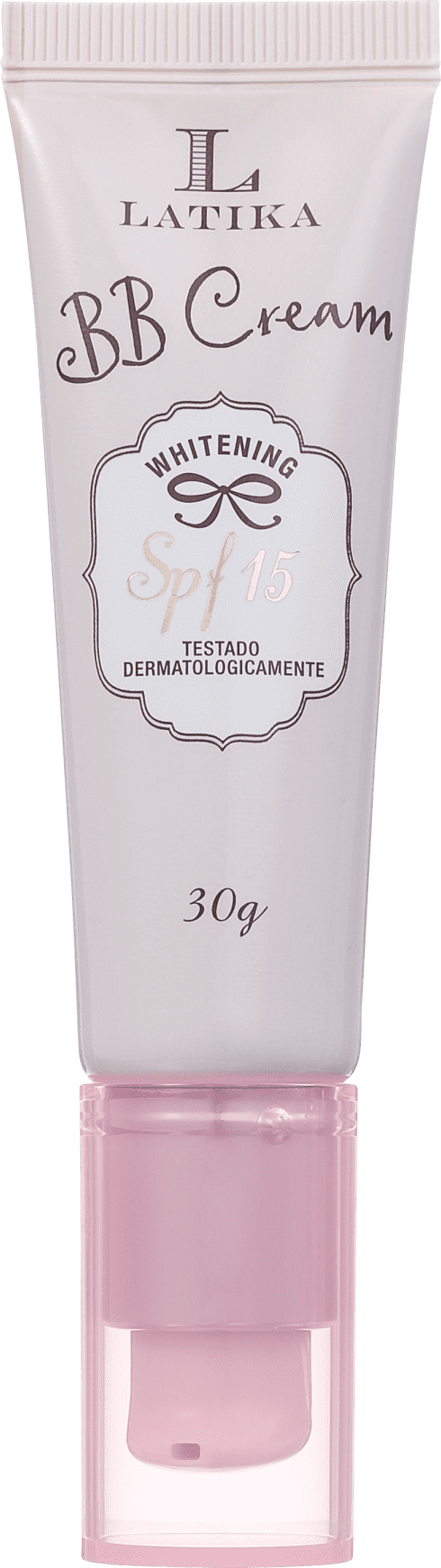 Latika Whitening FPS 15 Bege Escuro - BB Cream 30g