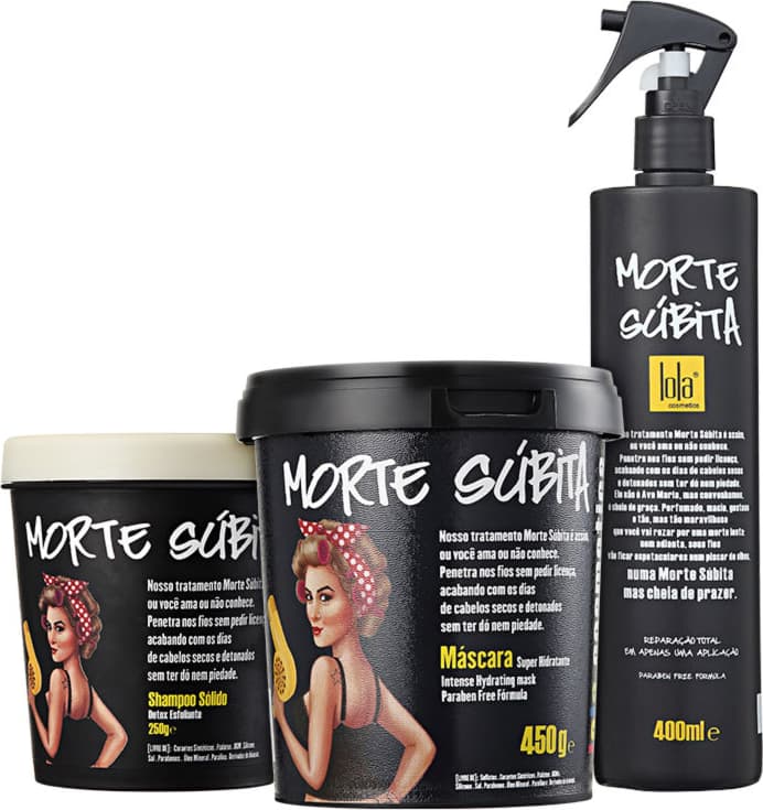 Kit Lola Cosmetics Morte Súbita Trio (3 Produtos)