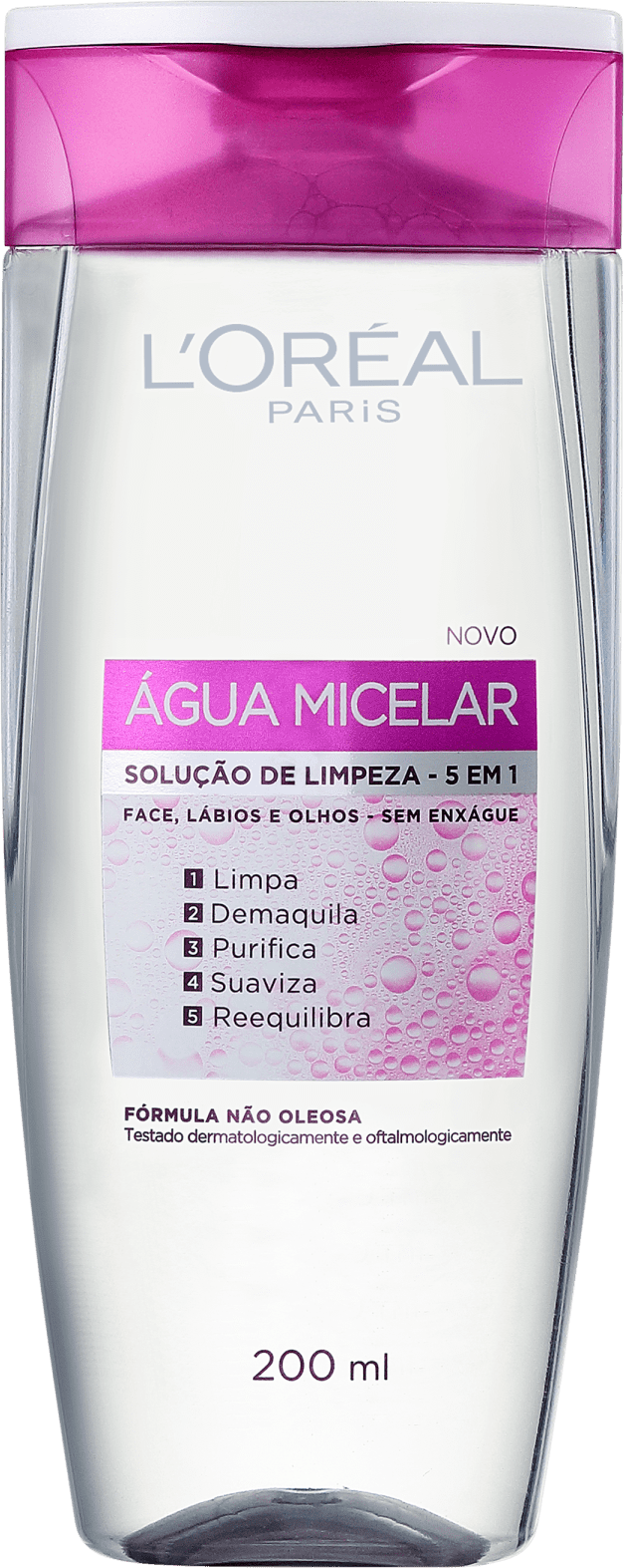 L'Oréal Paris Dermo Expertise Água Micelar 5 em 1 - Água Demaquilante 200ml