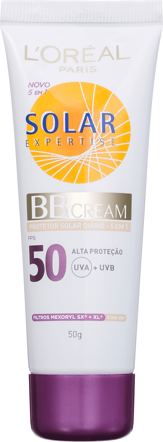 L'Oréal Paris Solar Expertise Protetor Solar Diário 5 em 1 com Cor FPS 50 - BB Cream 50g