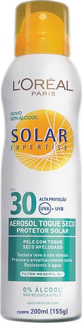 L'Oréal Paris Solar Expertise Toque Seco FPS 30 - Protetor Solar em Spray 200ml