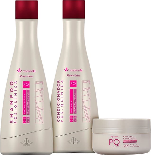 Madamelis Profissional Pós-Química Trio Kit (3 Produtos)
