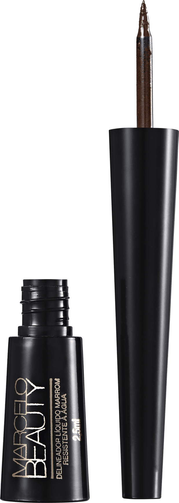 Marcelo Beauty Marrom - Delineador Líquido 2,5ml