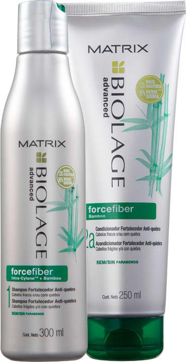 Matrix Biolage Forcefiber Fortalecedor Anti-Quebra Duo Kit (2 Produtos)