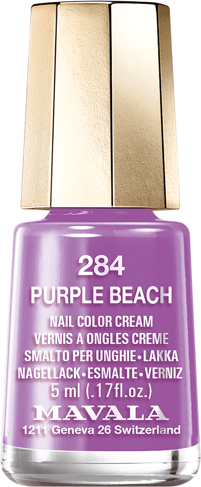 Mavala Mini Colours 284 Purple Beach - Esmalte Cremoso 5ml