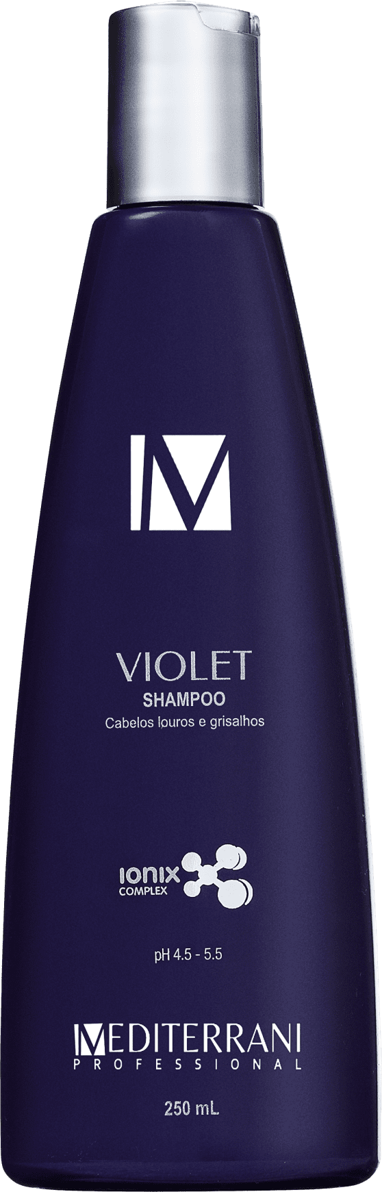 Mediterrani Violet Ionixx - Shampoo Desamarelador 250ml