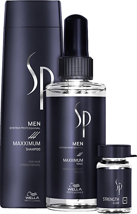 SP System Professional Men Maxximum Hairloss Combat (3Produtos)