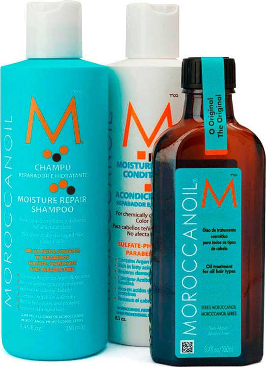Moroccanoil Repair Oil Treatment Kit (3 Produtos)