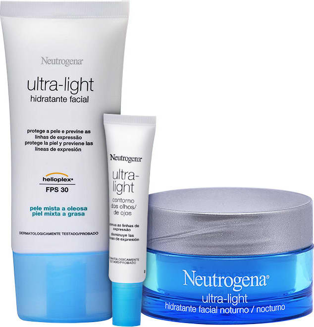 Neutrogena Ultra-Light - Trio de Tratamento (3 Produtos)