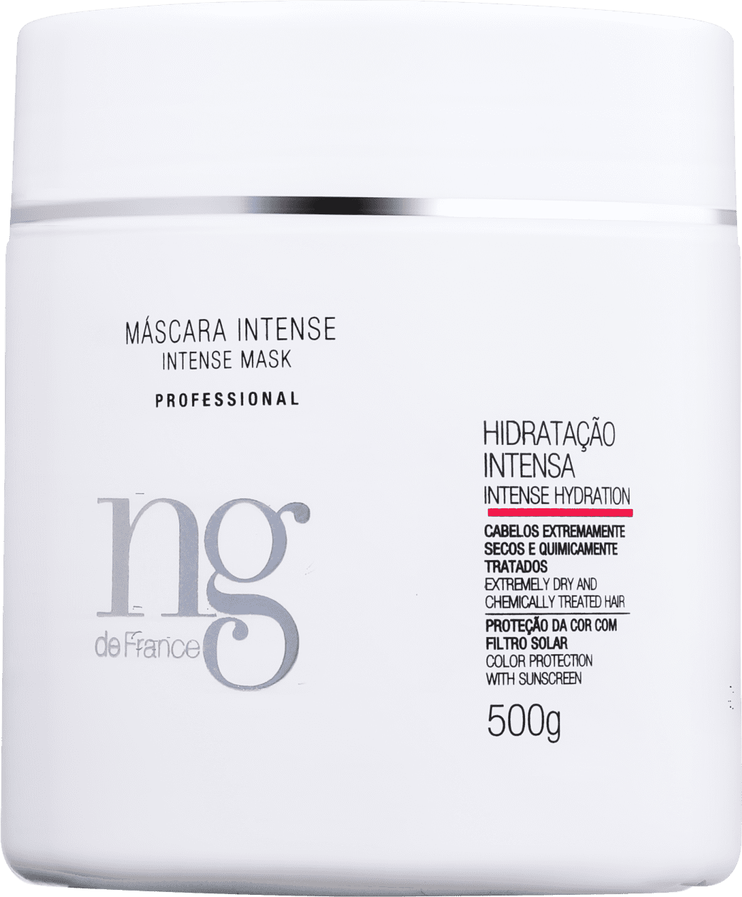 NG de France Intense - Máscara de Hidratação 500g