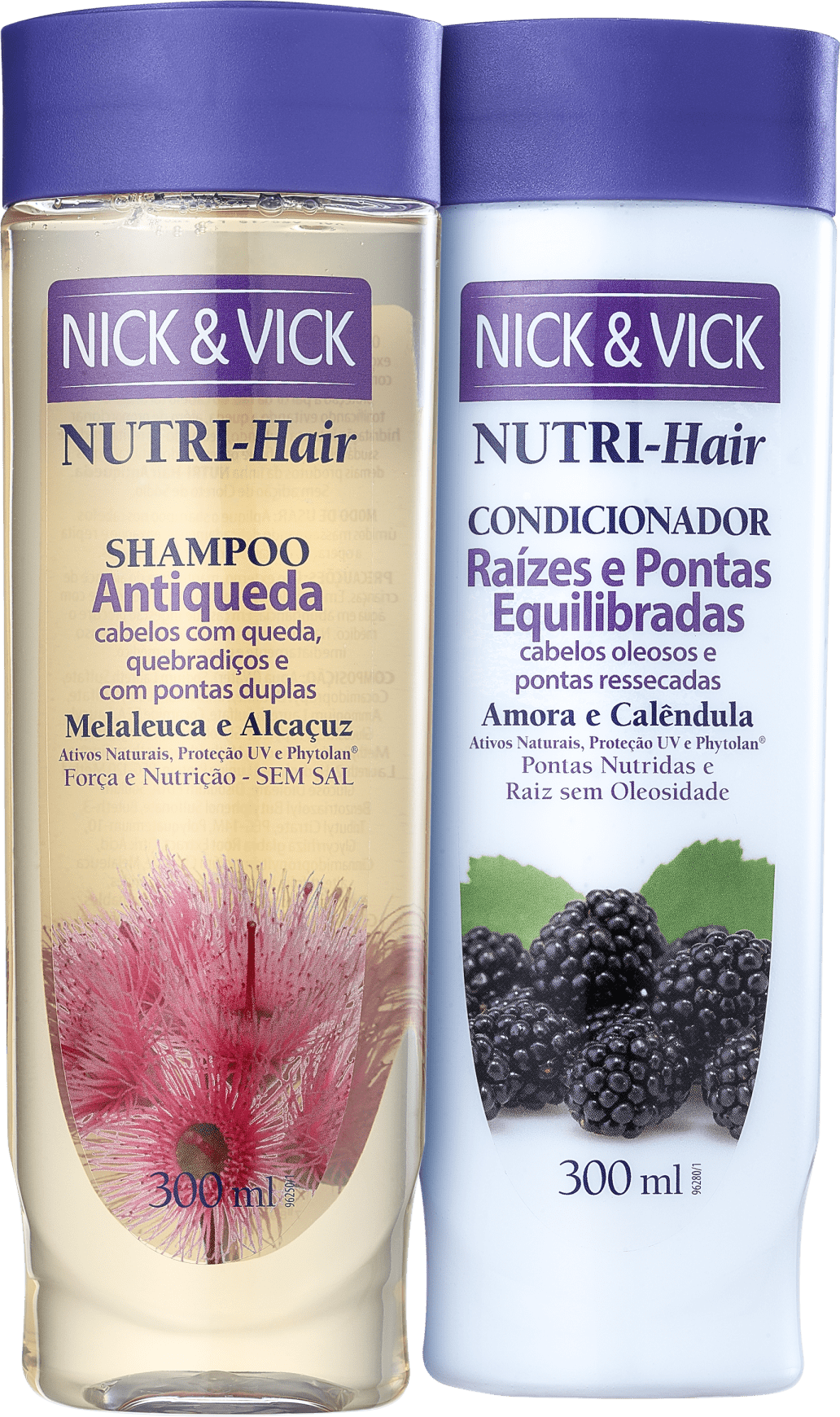 Kit Nick & Vick NUTRI-Hair Cabelos Fortes (2 Produtos)