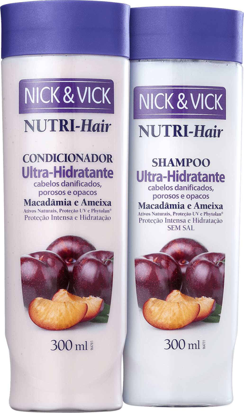 Kit Nick & Vick NUTRI-Hair Ultra-Hidratante (2 Produtos)