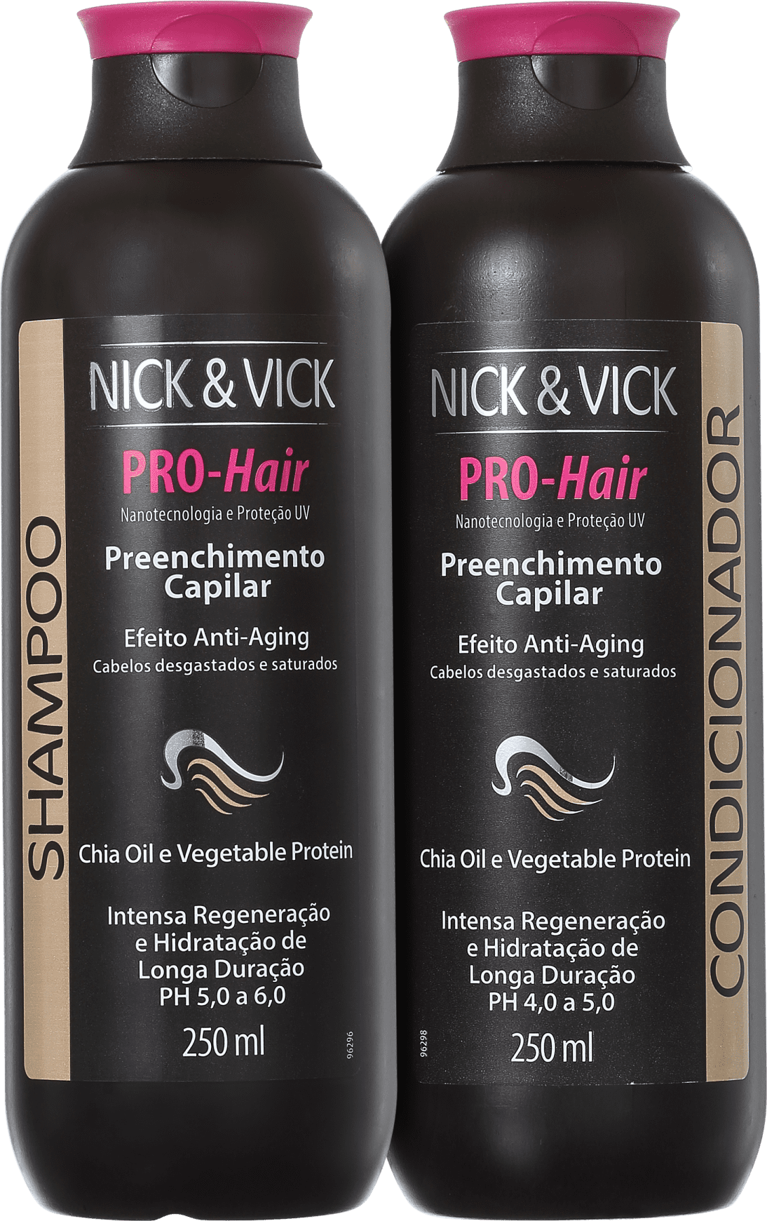 Kit Nick & Vick PRO-Hair Preenchimento Capilar Anti-Aging (2 Produtos)