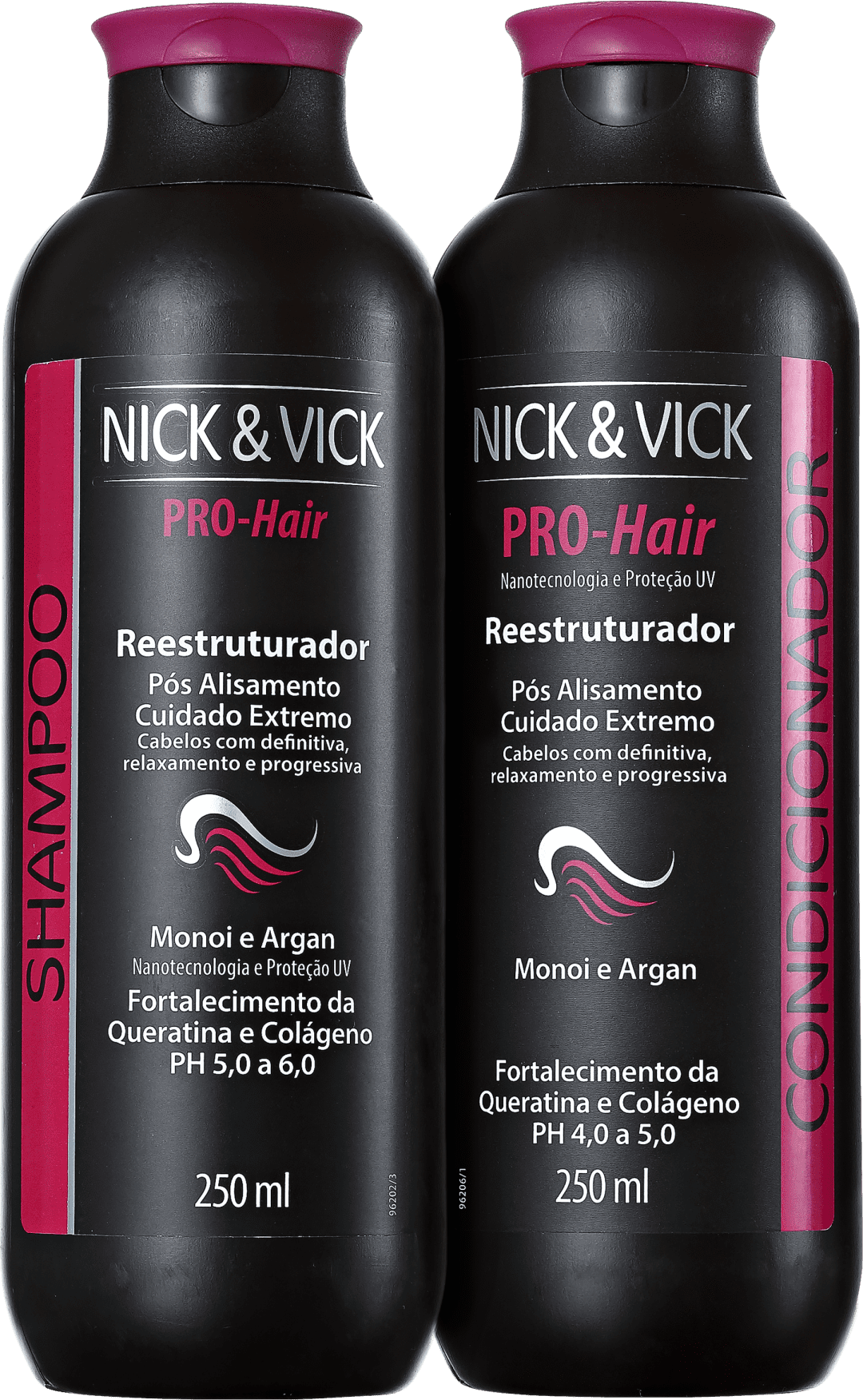 Kit Nick & Vick PRO-Hair Reestruturador Fim dos Danos (2 Produtos)