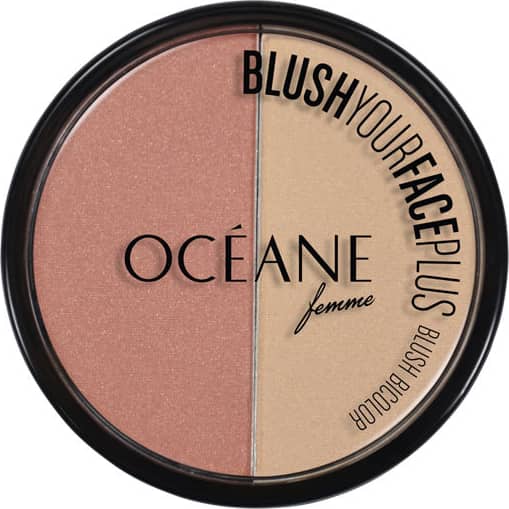 Océane Blush Your Face Coral Peach - Blush em Pó 9,3g
