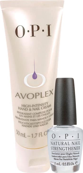 OPI Creme Intensivo Avoplex + Natural Strengthener Kit (2 Produtos)