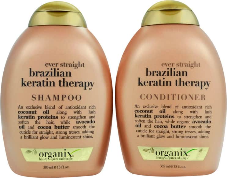 Organix Brazilian Keratin Therapy Duo Kit (2 Produtos)