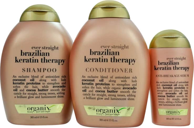 Organix Brazilian Keratin Therapy Kit (3 Produtos)
