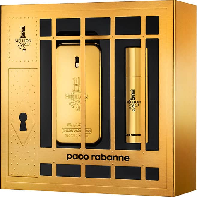 Conjunto 1 Million Paco Rabanne Masculino - Eau de Toilette 50ml + Desodorante 10ml