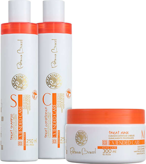 Kit Pataua Brazil Extended Care Treat (3 Produtos)