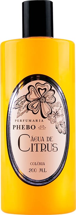 Água de Citrus Phebo Eau de Cologne - Perfume Unissex 200ml