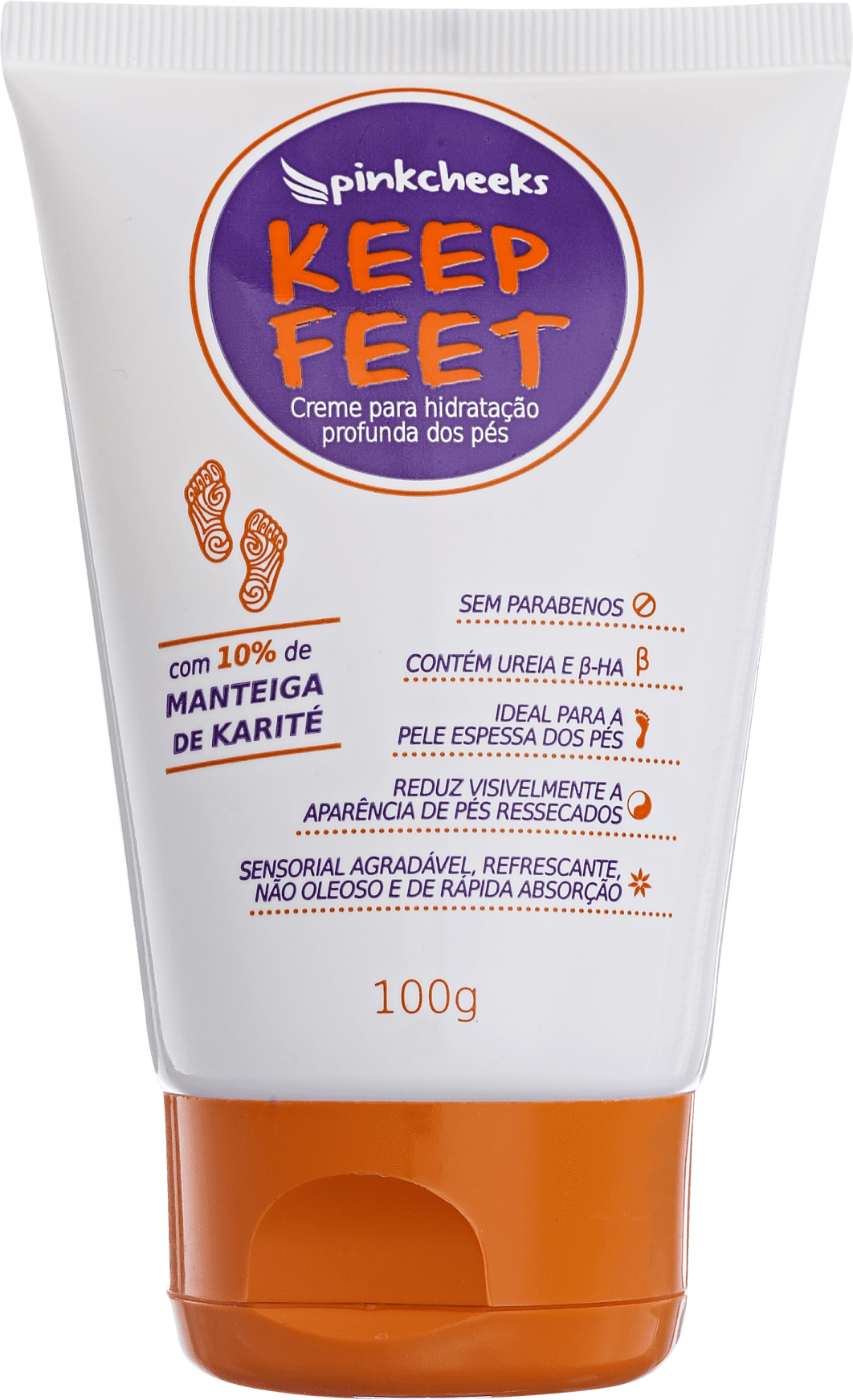 Pink Cheeks Keep Feet - Creme para os Pés 100g