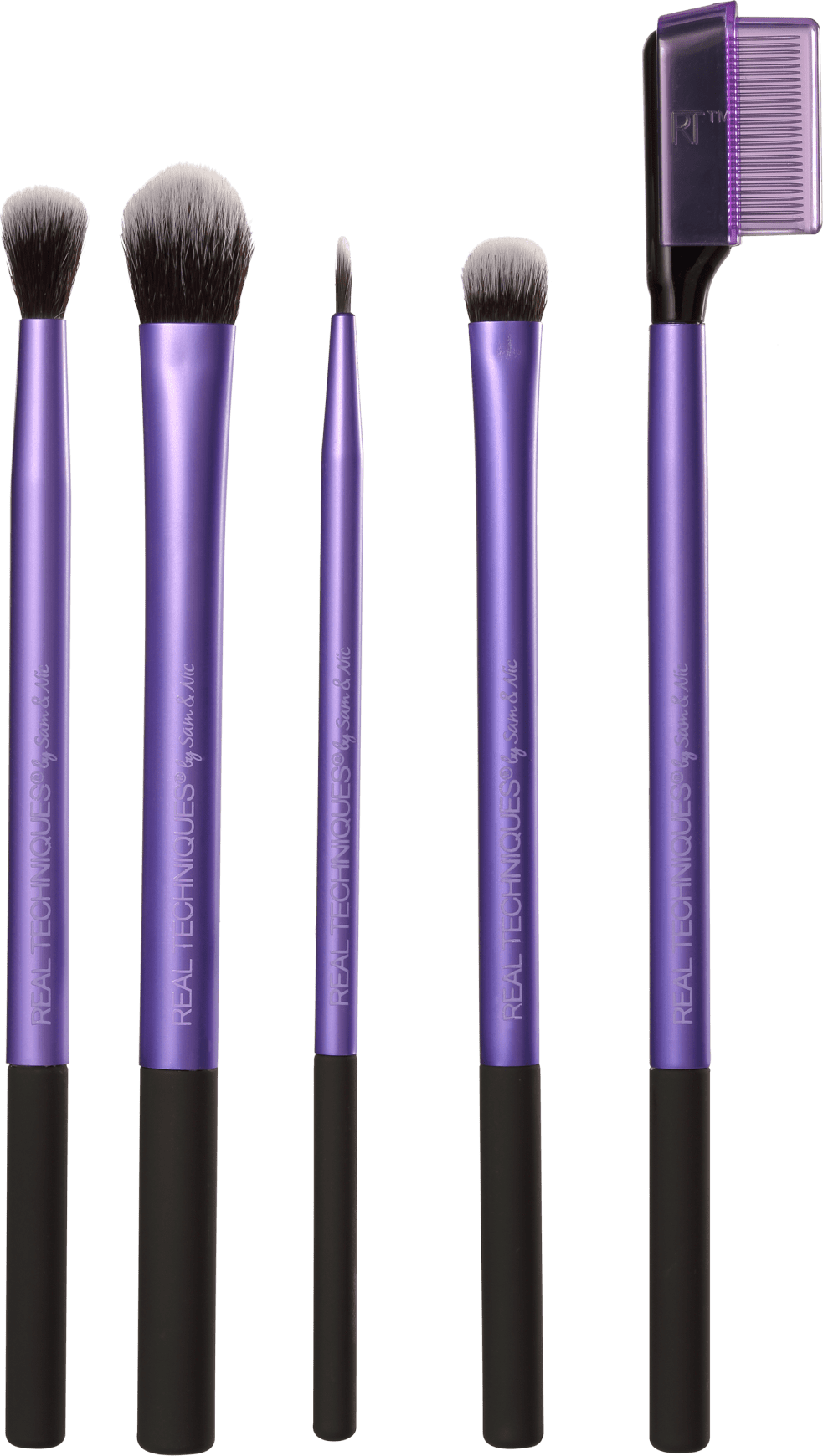 Real Techniques Kit de Pincéis Enhanced Eye (5 produtos)