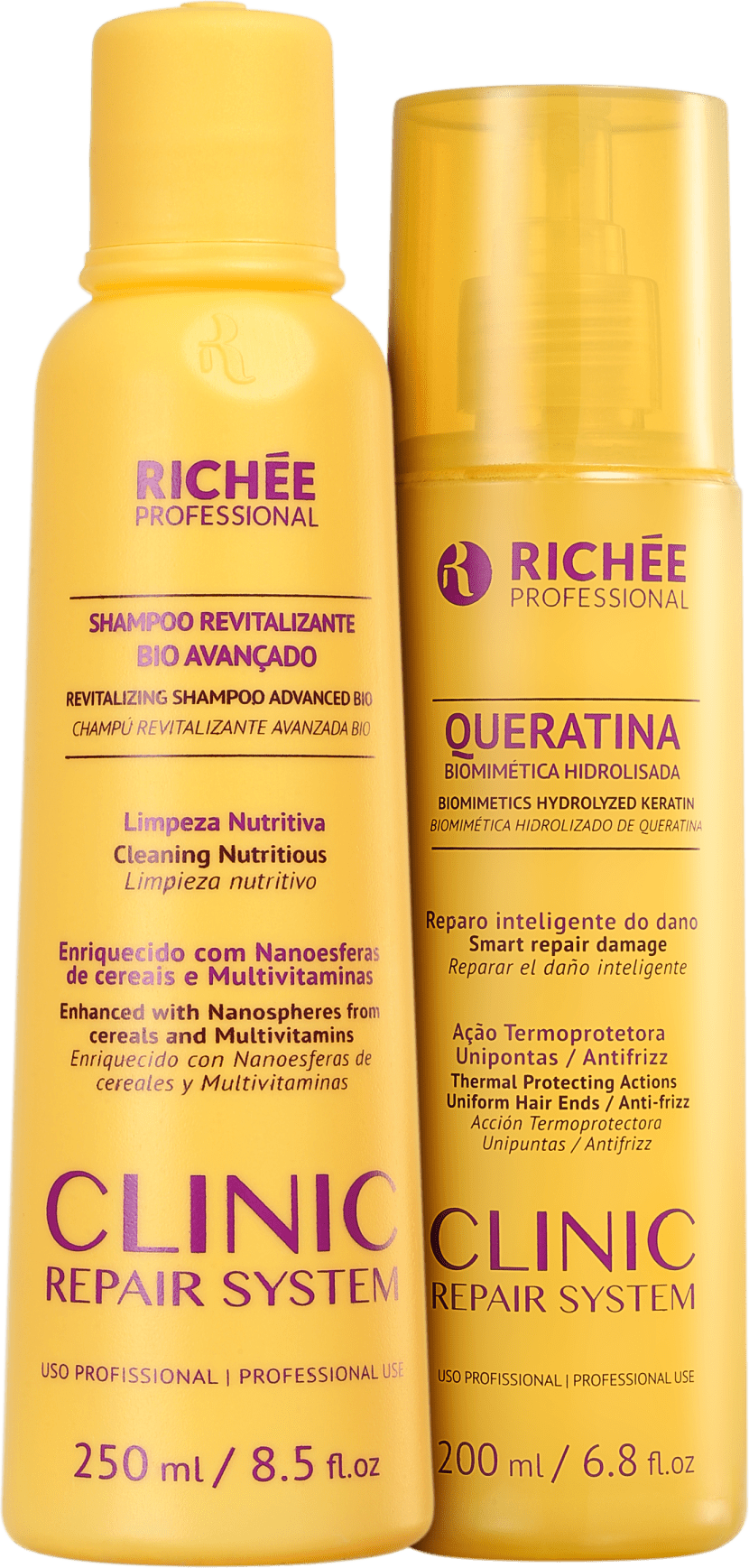 Kit Richée Professional Clinic Repair System Reconstrução (2 Produtos)