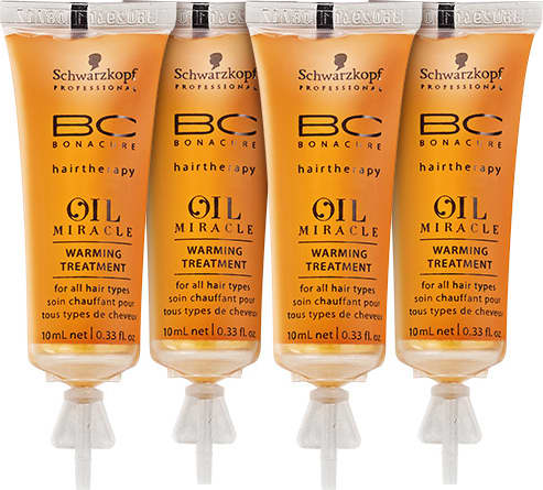 Schwarzkopf Professional BC Bonacure Oil Miracle - Máscara Quente 4x10ml