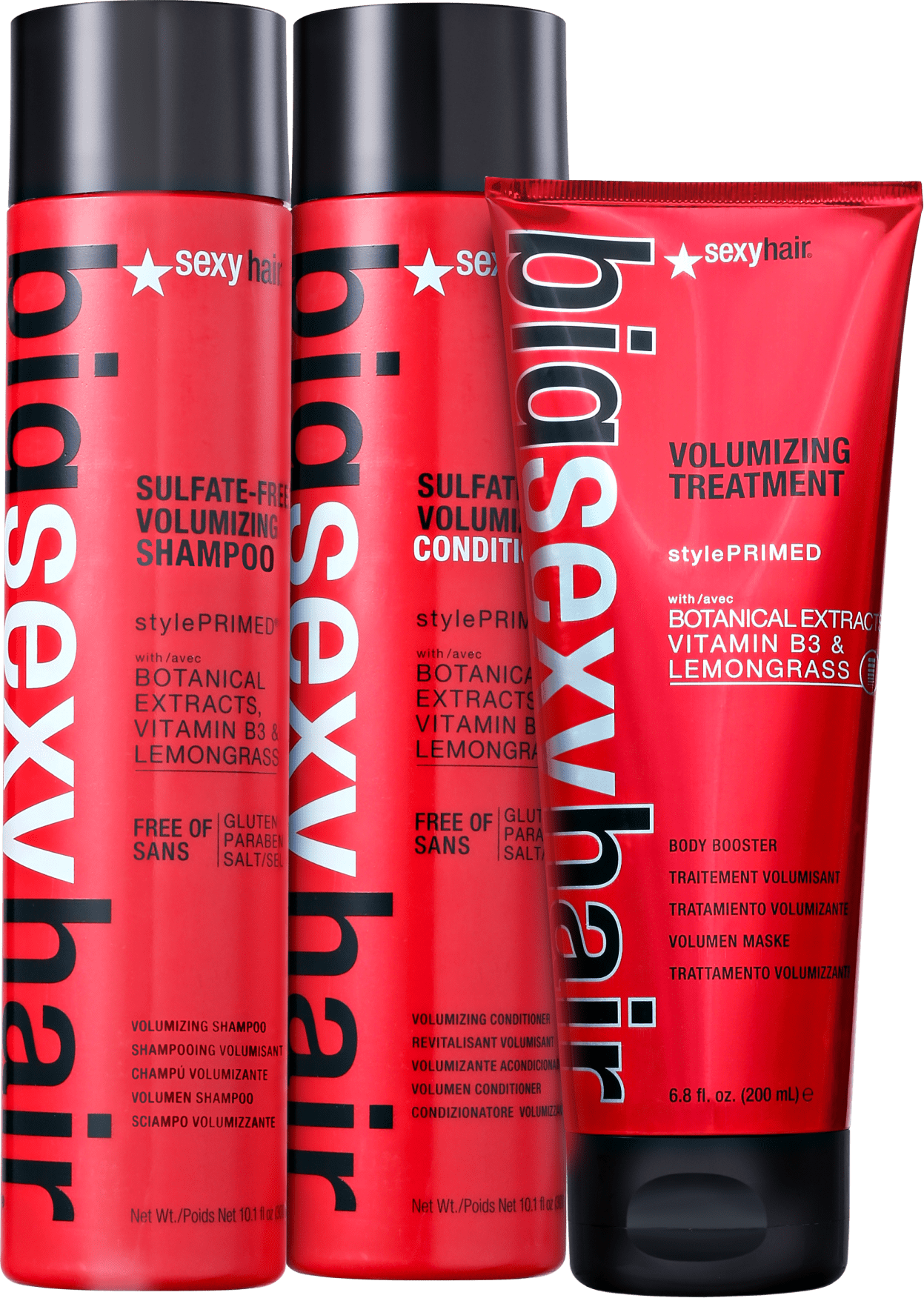 Kit Sexy Hair Big Big Volume Extraordinário (3 Produtos)