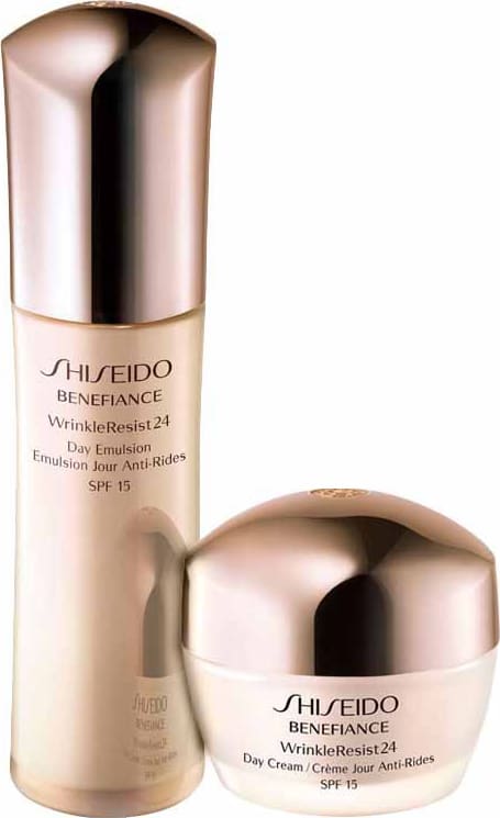 Kit Shiseido Benefiance Wrinkle Resist24 Day Treatment (2 produtos)