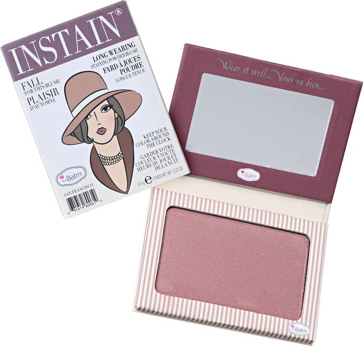 the Balm Instain Pinstripe (Plum) - Blush Luminoso 5,5g