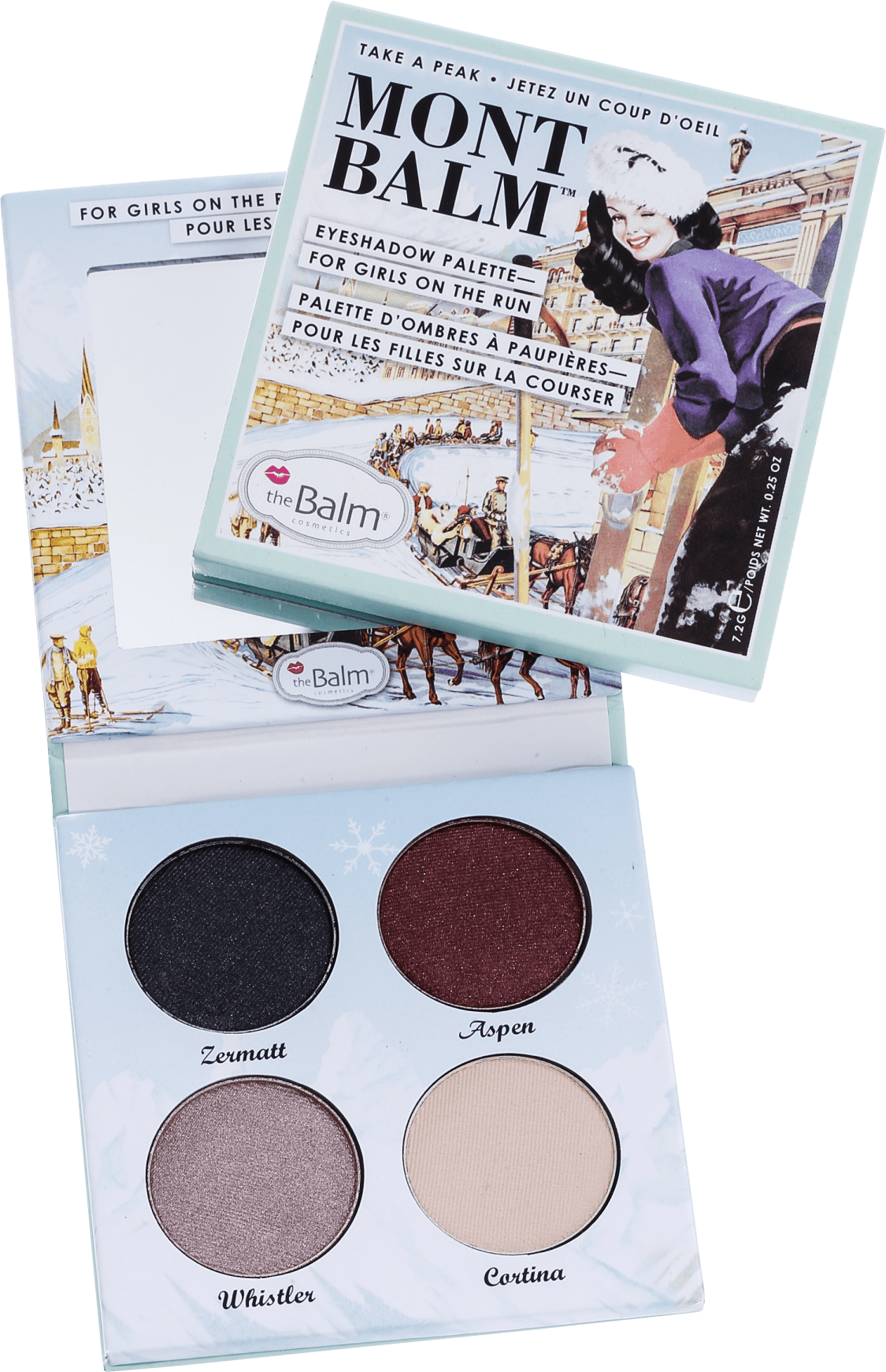 the Balm Mont Balm Eyeshadow Palette - Quarteto de Sombras 7.2g