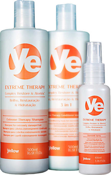 Kit Yellow Ye Extreme Therapy Restoration (3 Produtos)
