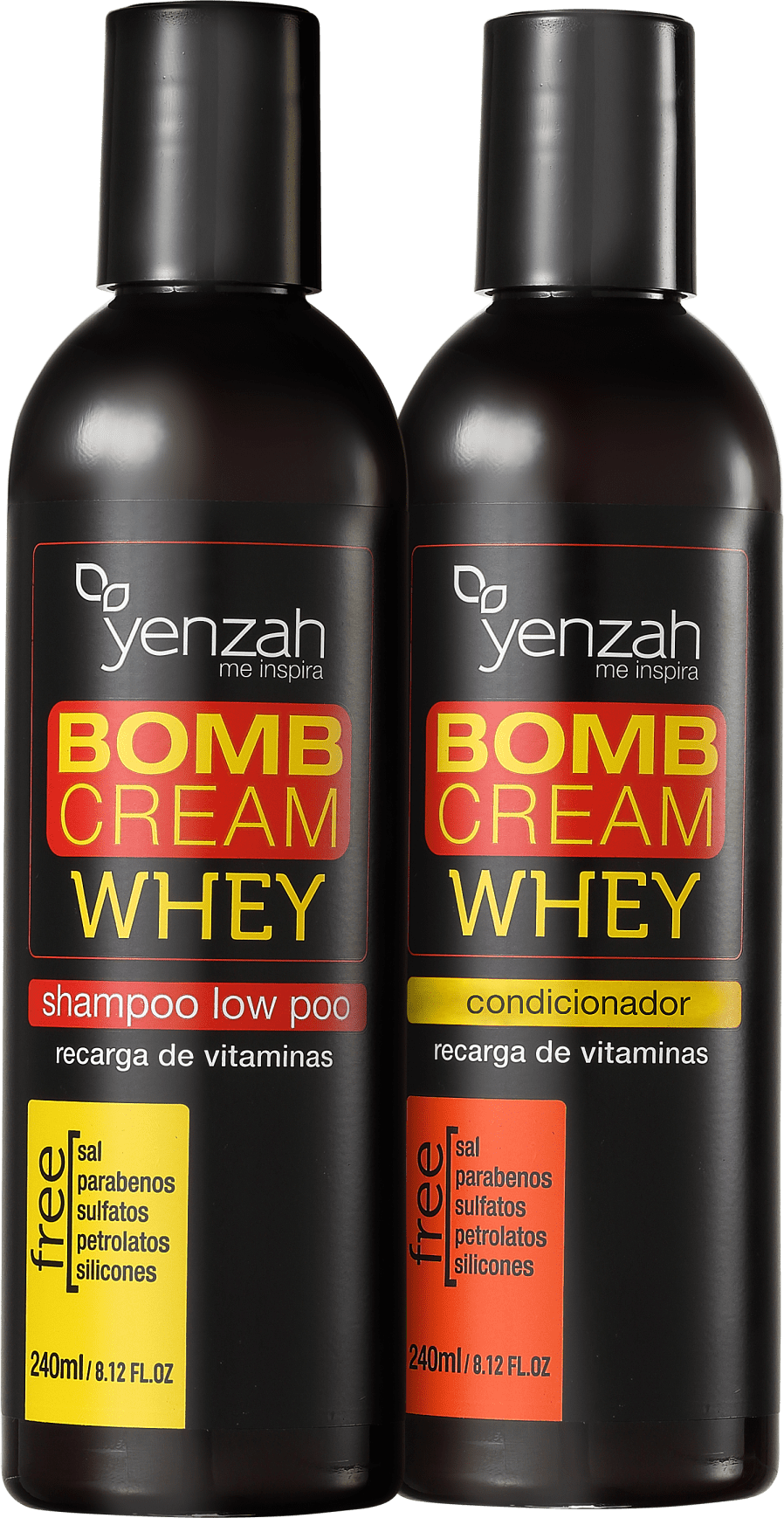 Kit Yenzah Power Whey Bomb Cream Duo (2 Produtos)
