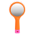 Océane Rainbow Brush Laranja - Mini Escova de Cabelo