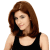 Crown Wigs Carol Castanho Claro - Peruca 35cm