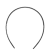 Océane Complete My Look 119 Black - Tiara de Cabelo