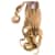 Hairdo Rabo de Cavalo Ondulado - Louro Dourado Com Californianas 58Cm