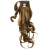 Hairdo Rabo de Cavalo Ondulado - Castanho Com Mechas Douradas 58Cm