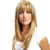 Hairdo Franja Dourado Com Californianas